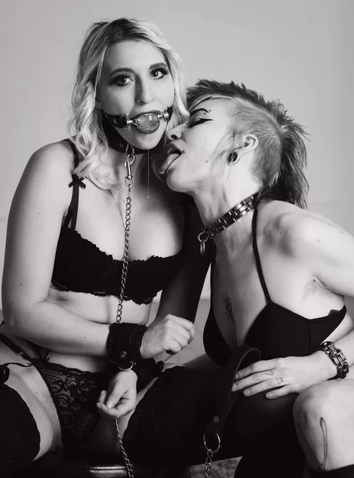 Drool with crystal ball gag