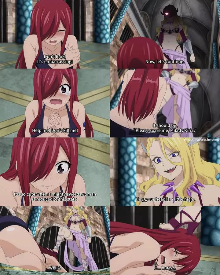 (F4A) The usual humiliation for Erza (Let's chat and rp) 
