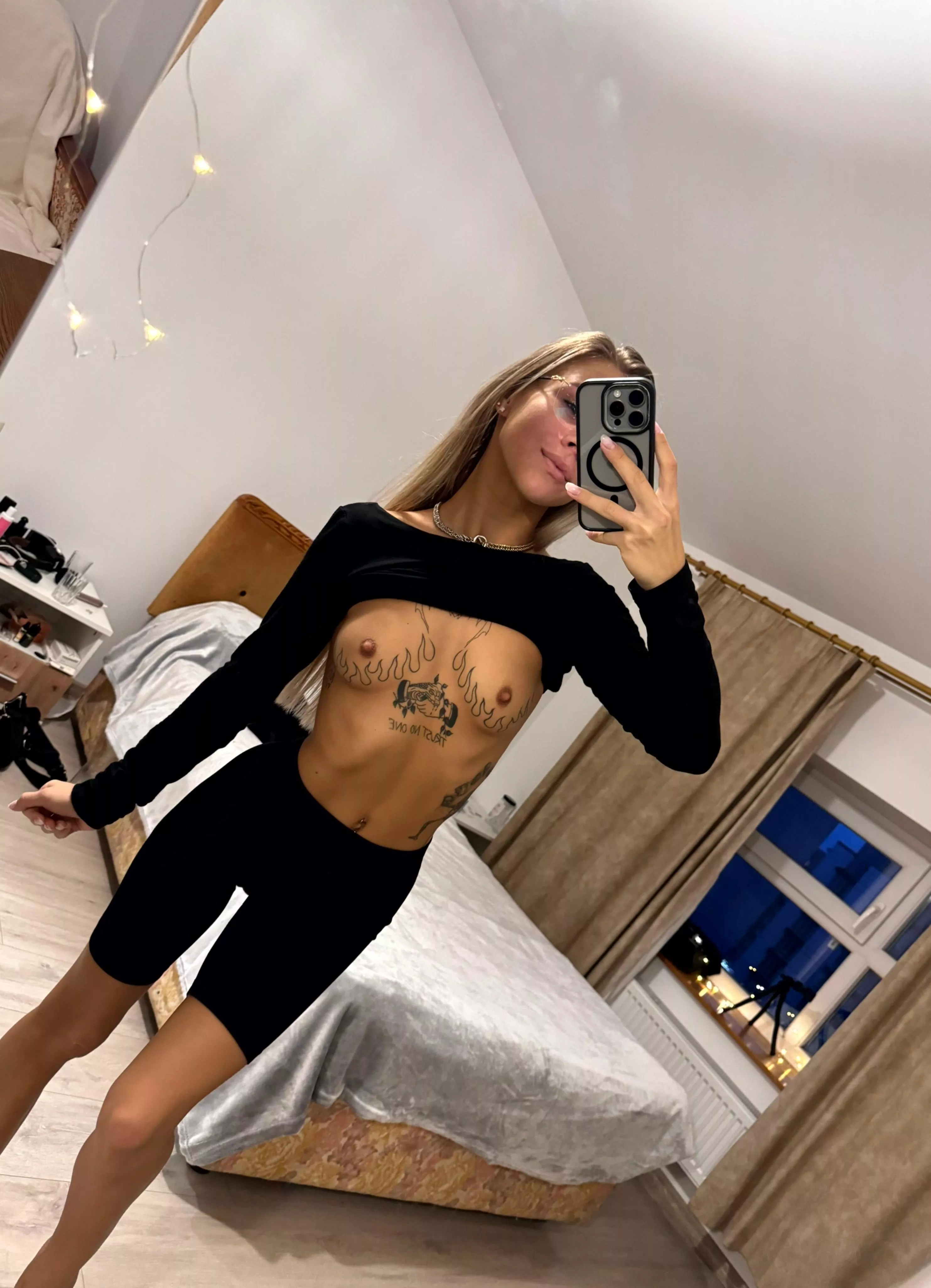 Inked up and ready to tease