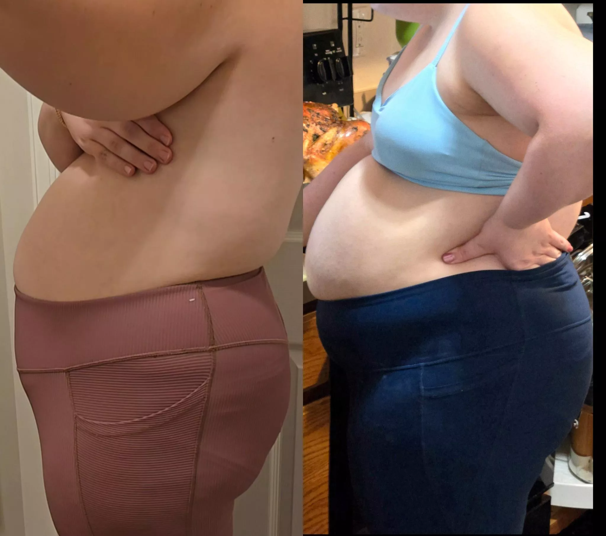 Just 2 months difference 🐷