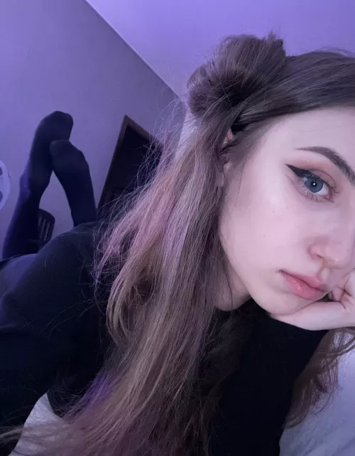 My eyes say it all, but my words are even more powerful