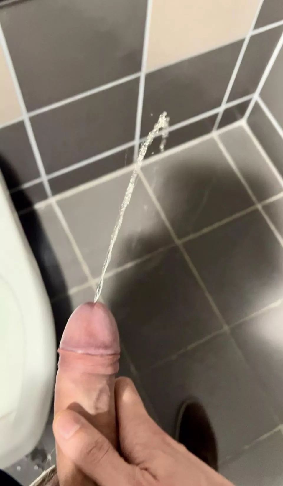 Pissing on the floor