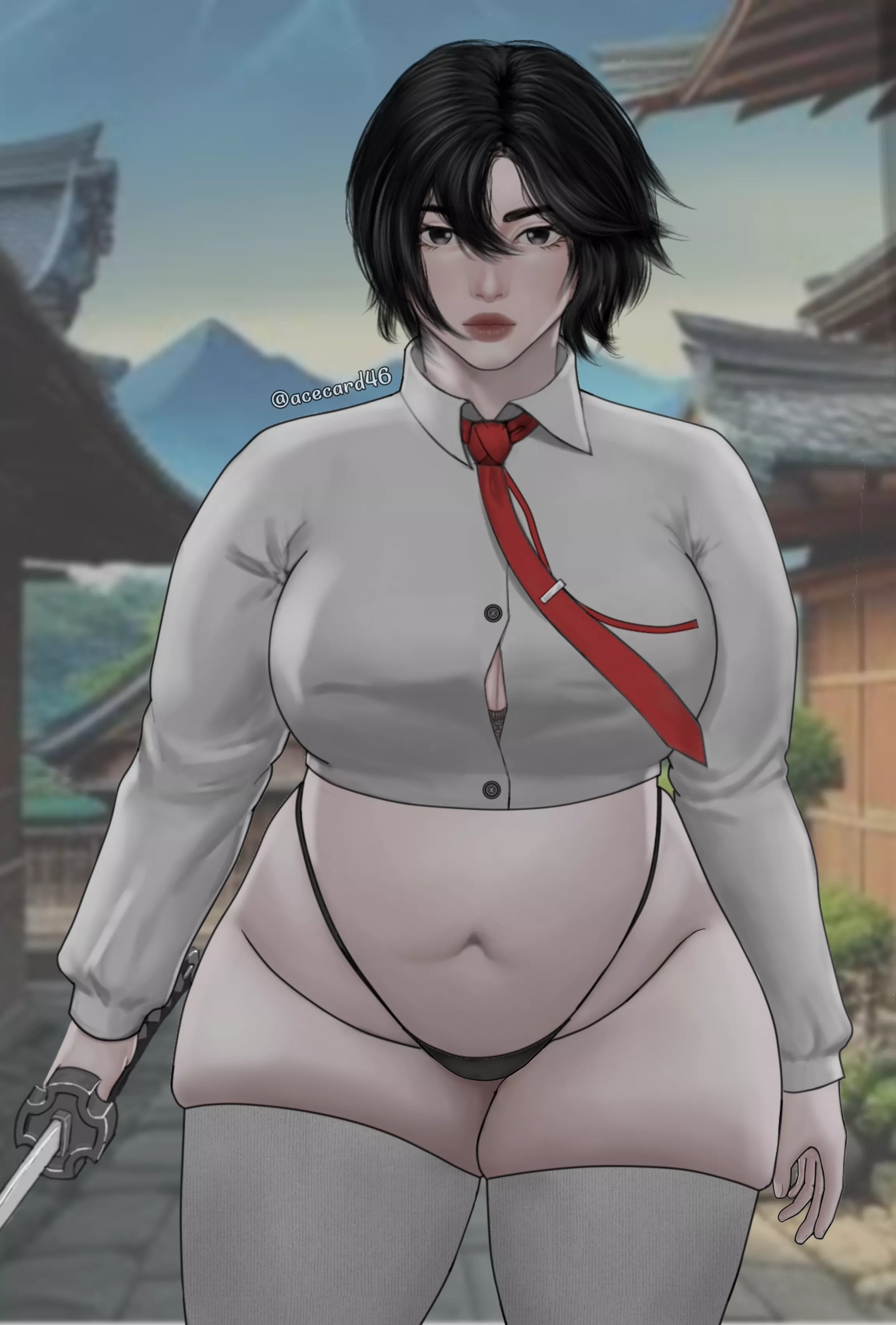 Samurai Girl (acecard46)