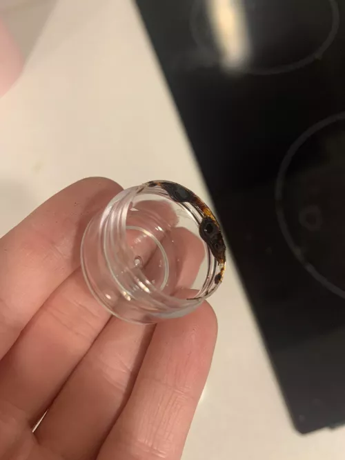 stem milk first attempt!! live resin and crumble reclaim