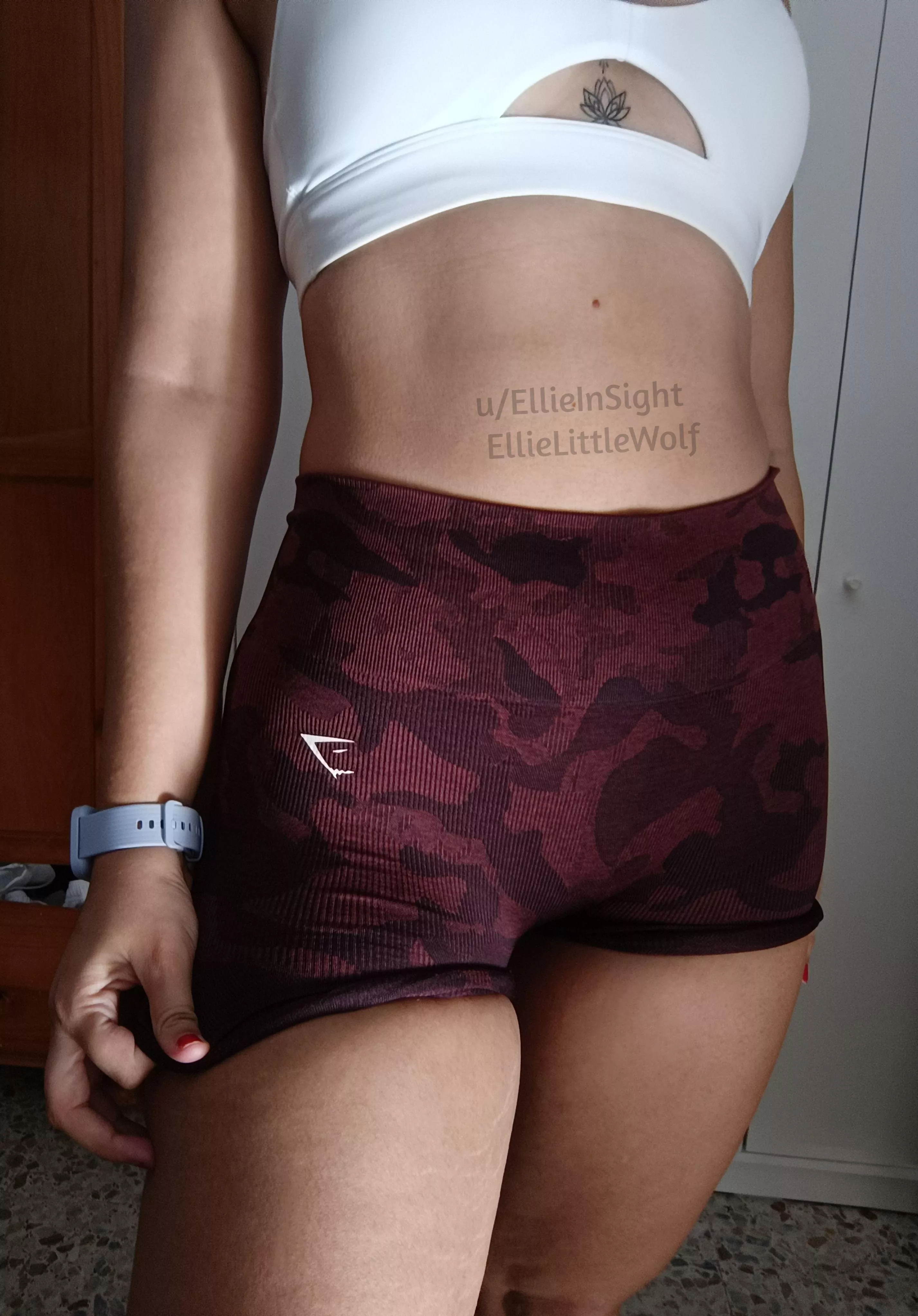Sweaty, horny, and ready for a good workout