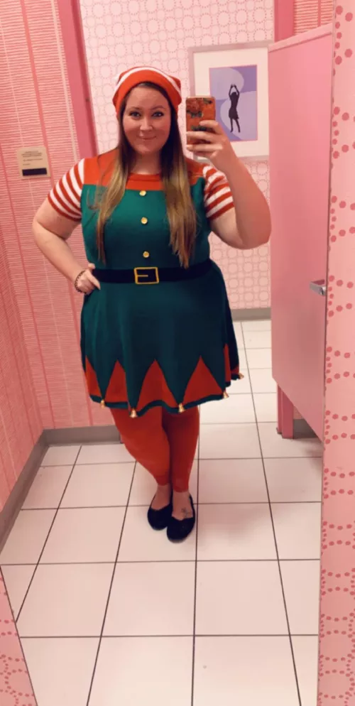 Went to see Santa today 🥰 he said I had been a good girl!