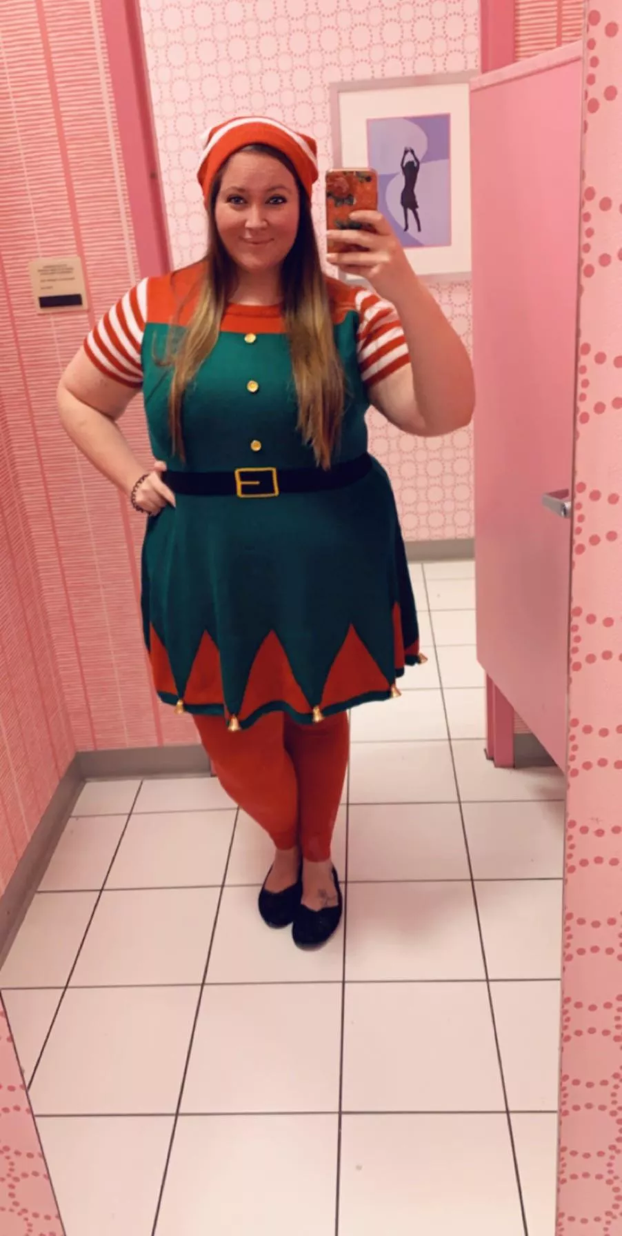 Went to see Santa today 🥰 he said I had been a good girl!
