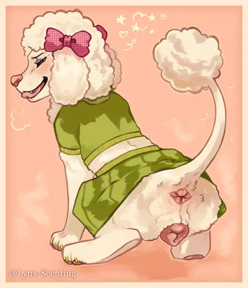 What a pretty girl! (lynx scenting) 