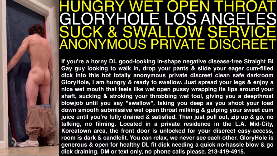 32 #LosAngeles - GloryHole Throat is Open for Service