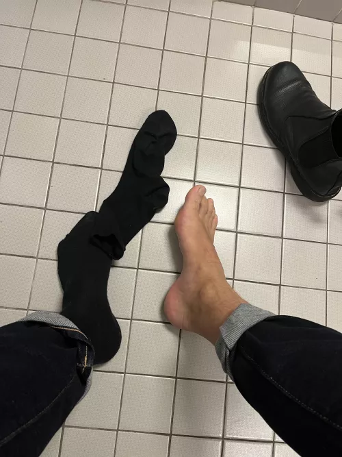 After whole day of wearing my Dr.Martens boots. Will you enjoy the smell? 