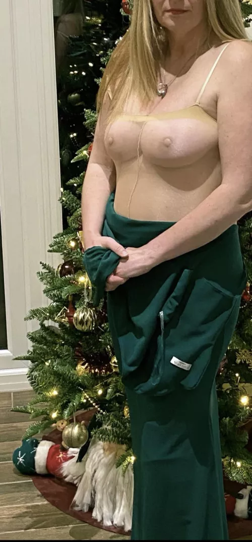 At works a Christmas party, does this count? 