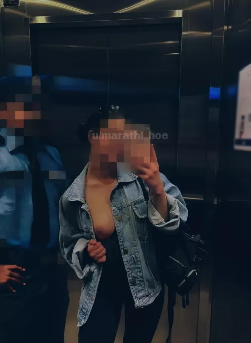 Back when the mall lift guard was kind enough to assist in my dare :) 