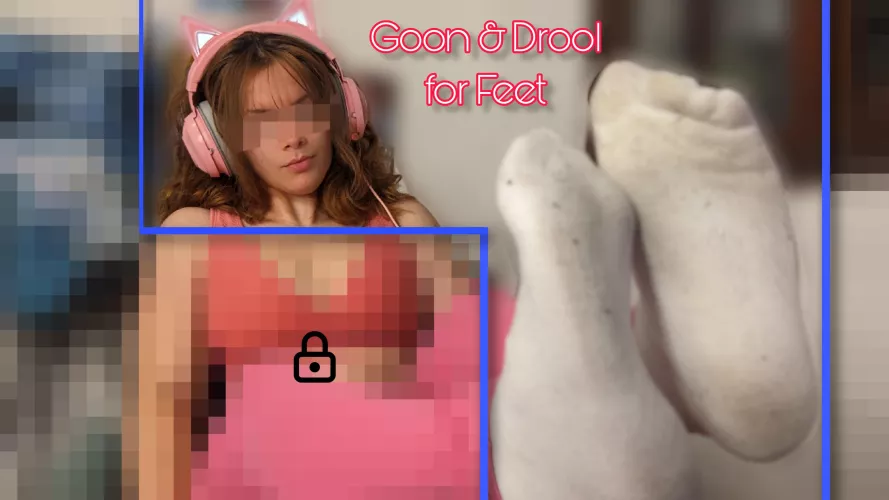 Body locked for losers! You can barely handle My socked feet