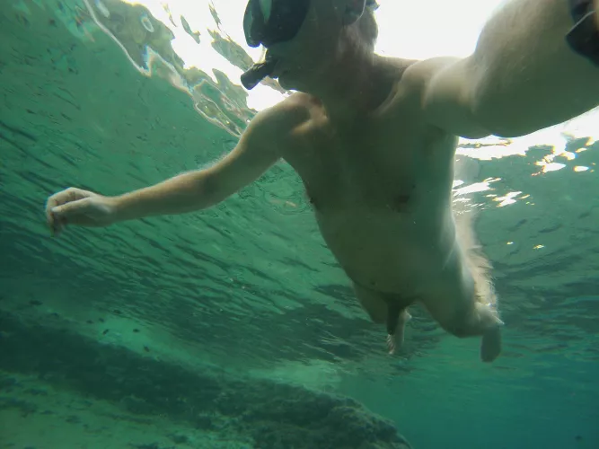 Crystal clear Croatian water