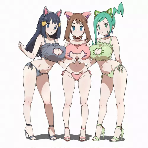 Dawn, May and Lisia (Piutahayo)