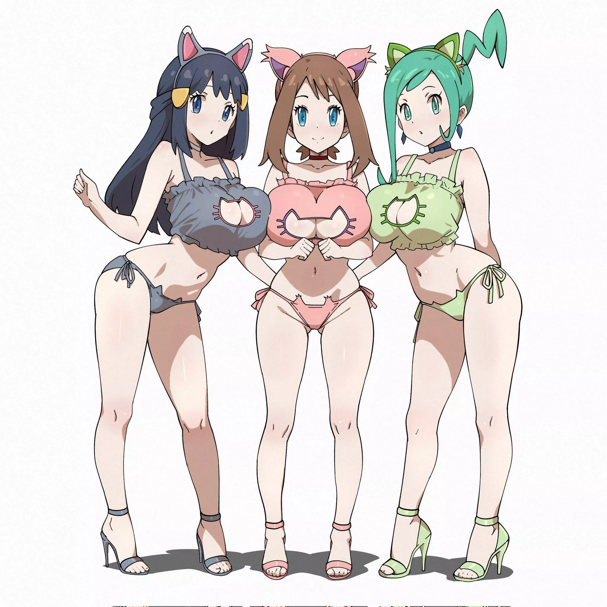 Dawn, May and Lisia (Piutahayo)