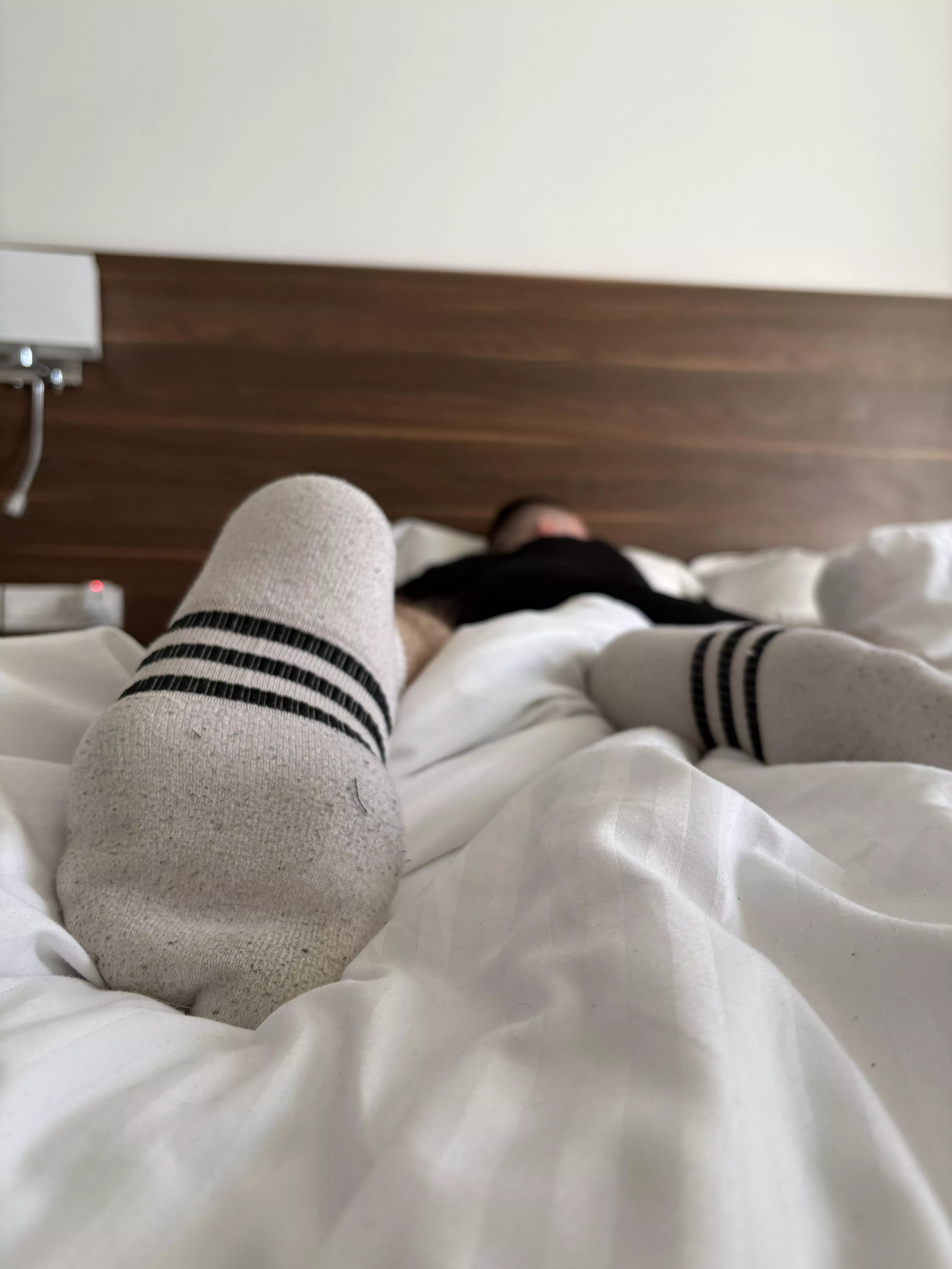 Don’t smell my socks while I’m sleeping!