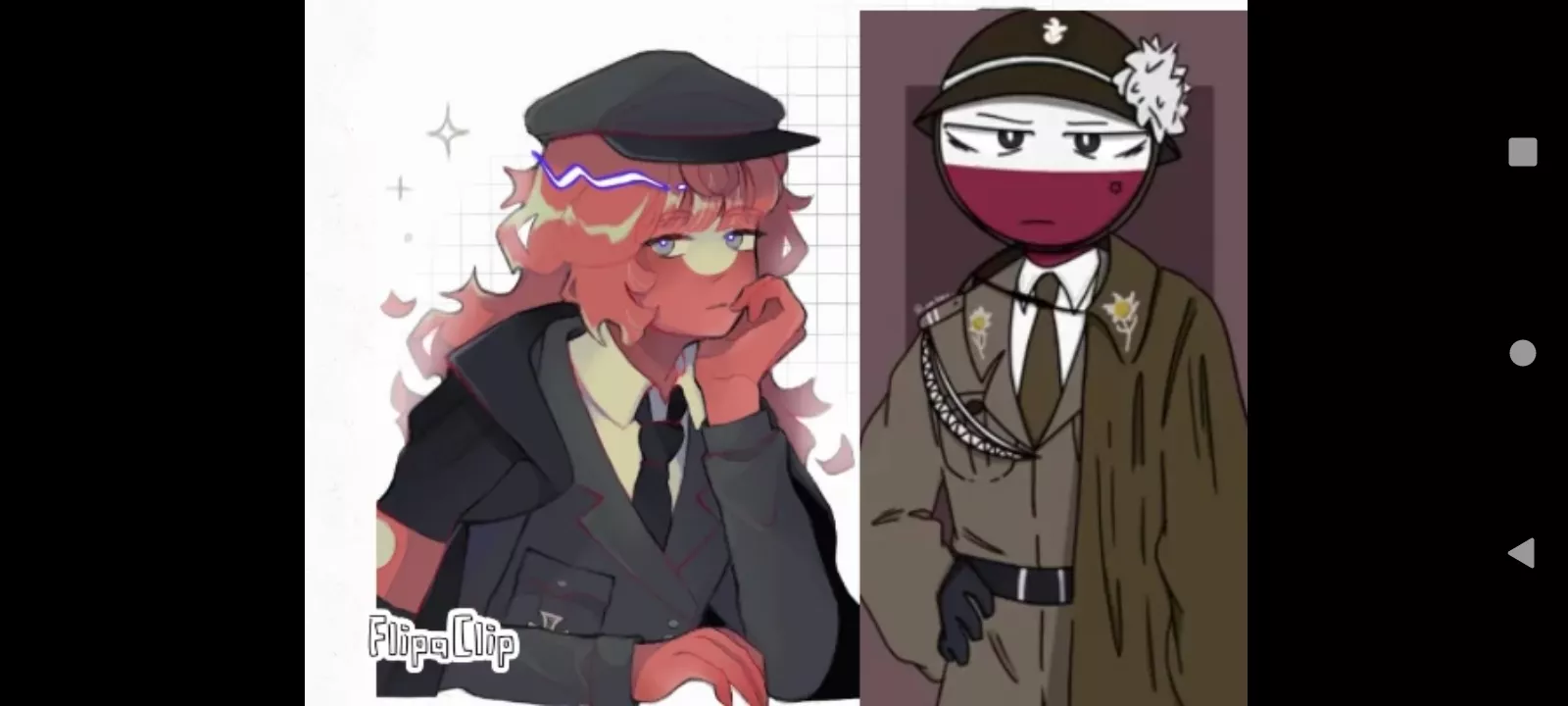 Draw these 2 plz I'm not rlly good at art rn I usually don't draw.