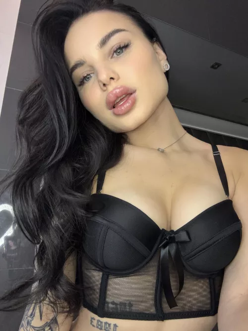 Even better with lip gloss