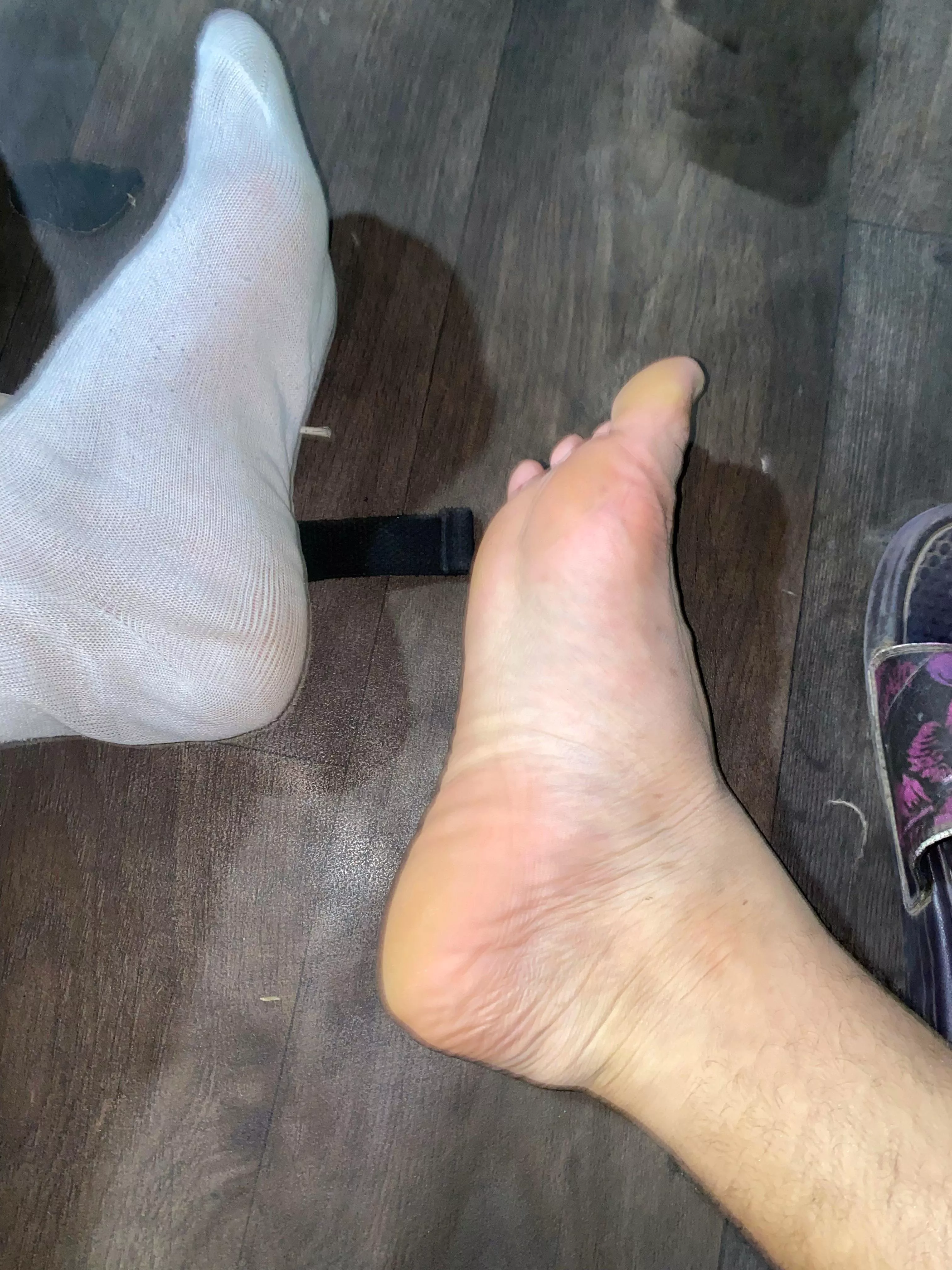 Get down and open wide 🦶🏻