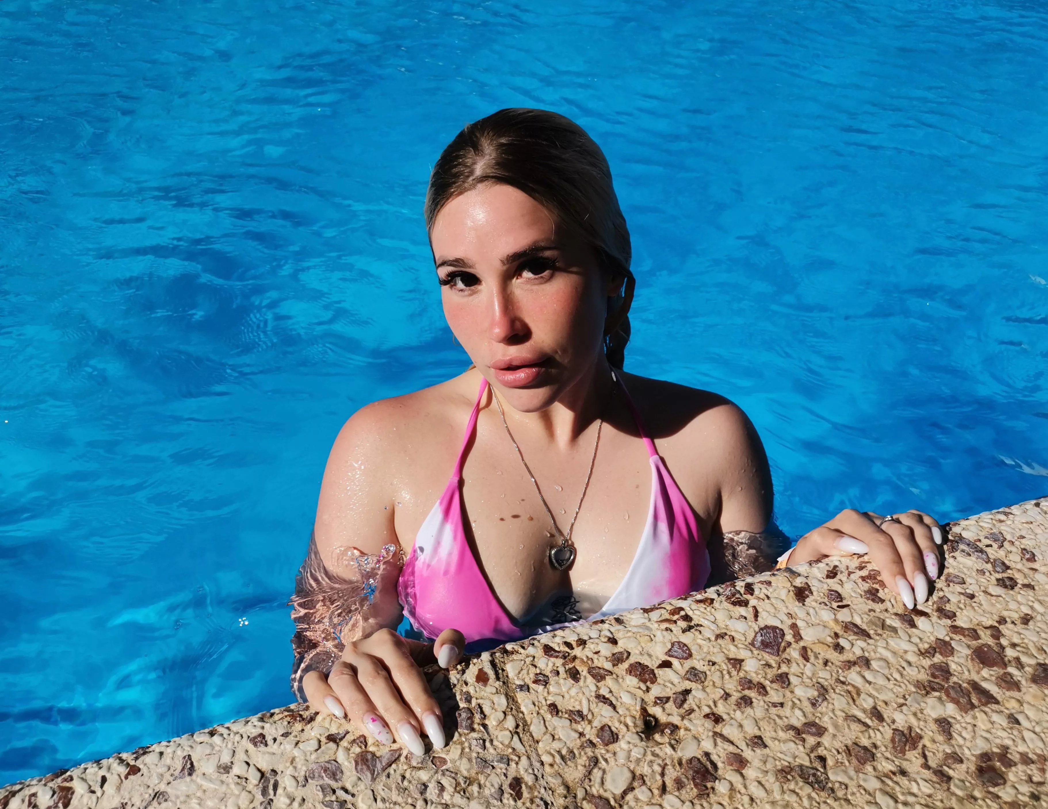 How often do you get pretty little girls in the pool