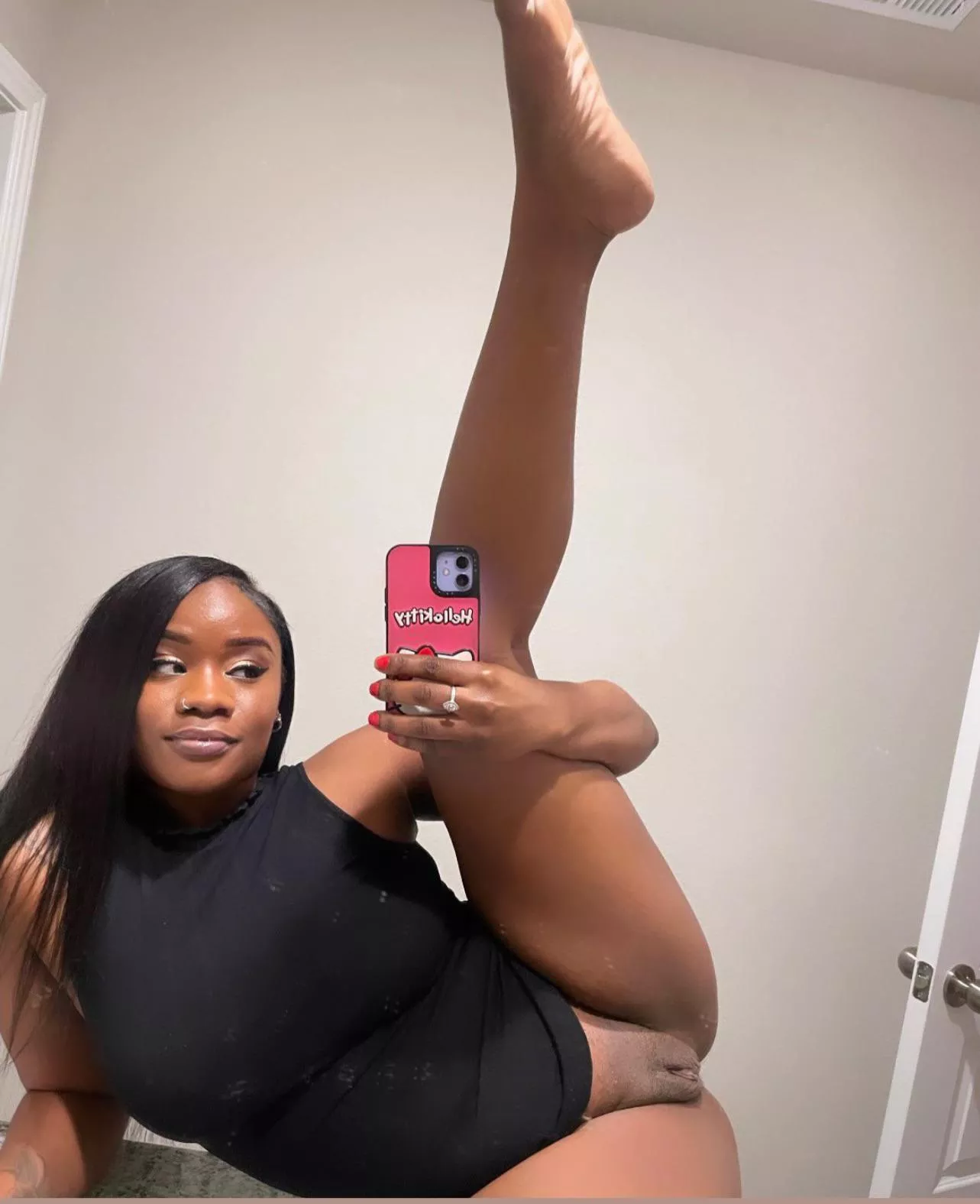 How old is the person staring at my pussy right now? 