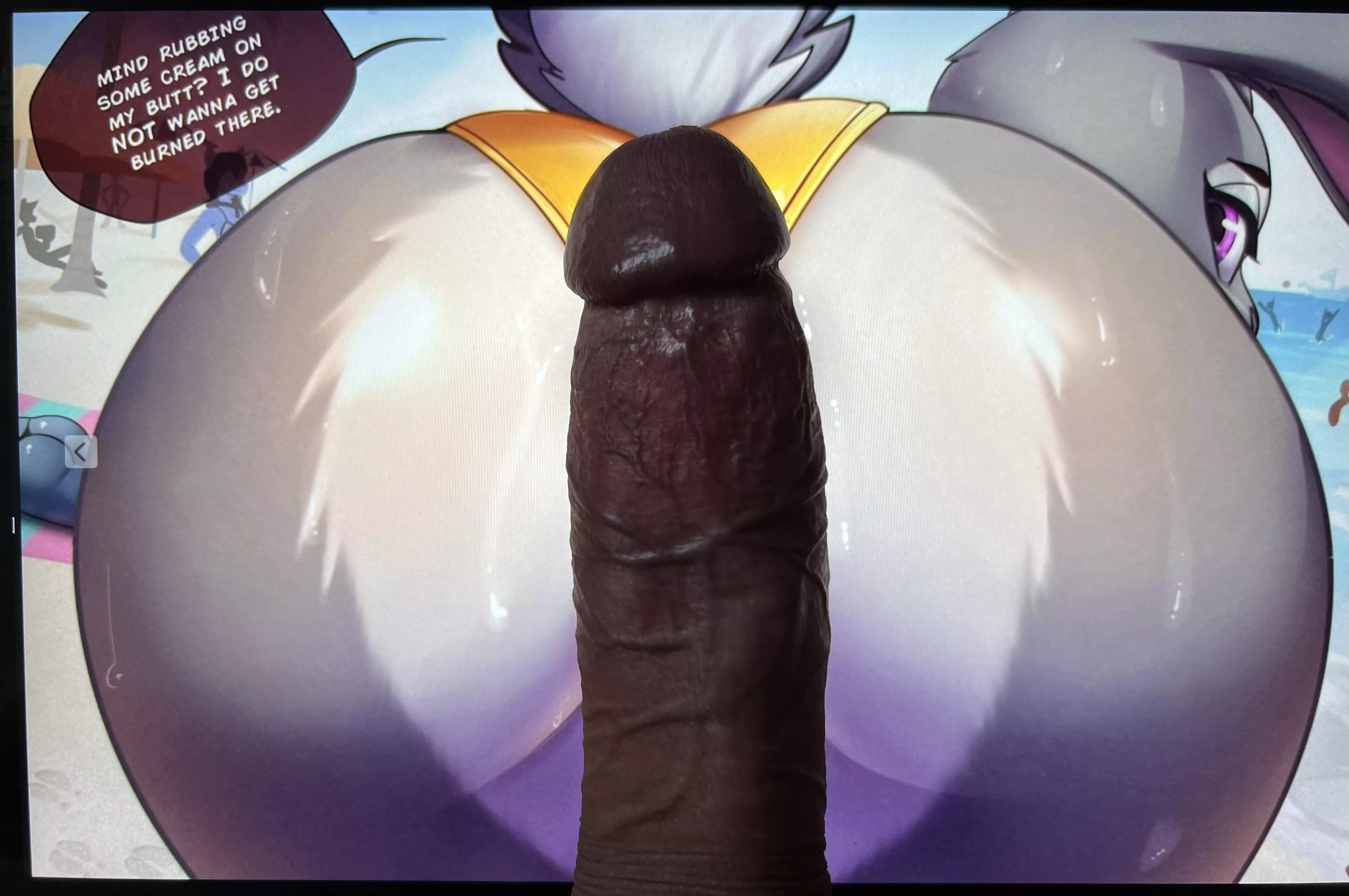 I can’t resist a big ass like this >-<