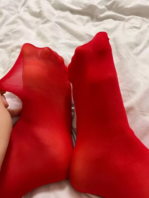 I have new red stockings