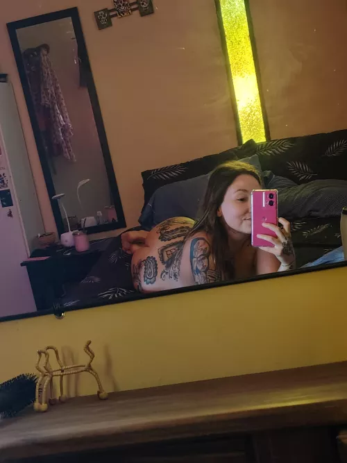 I put the mirror in a strategic place