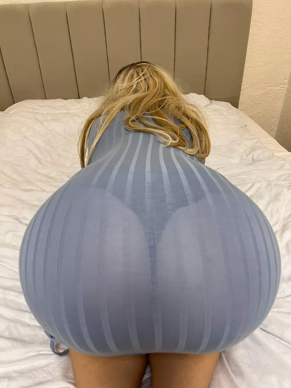 I think I should bend over more often in this dress