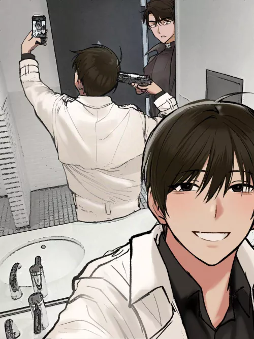 I think it was a manga