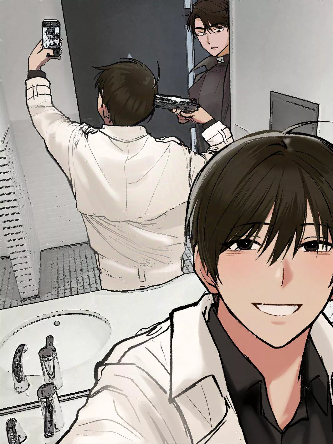 I think it was a manga