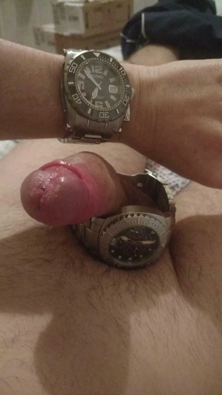 I'm crazy about watches and I love feeling a steel watch on my dick. I would scream to share with other men who have the same fetish. 