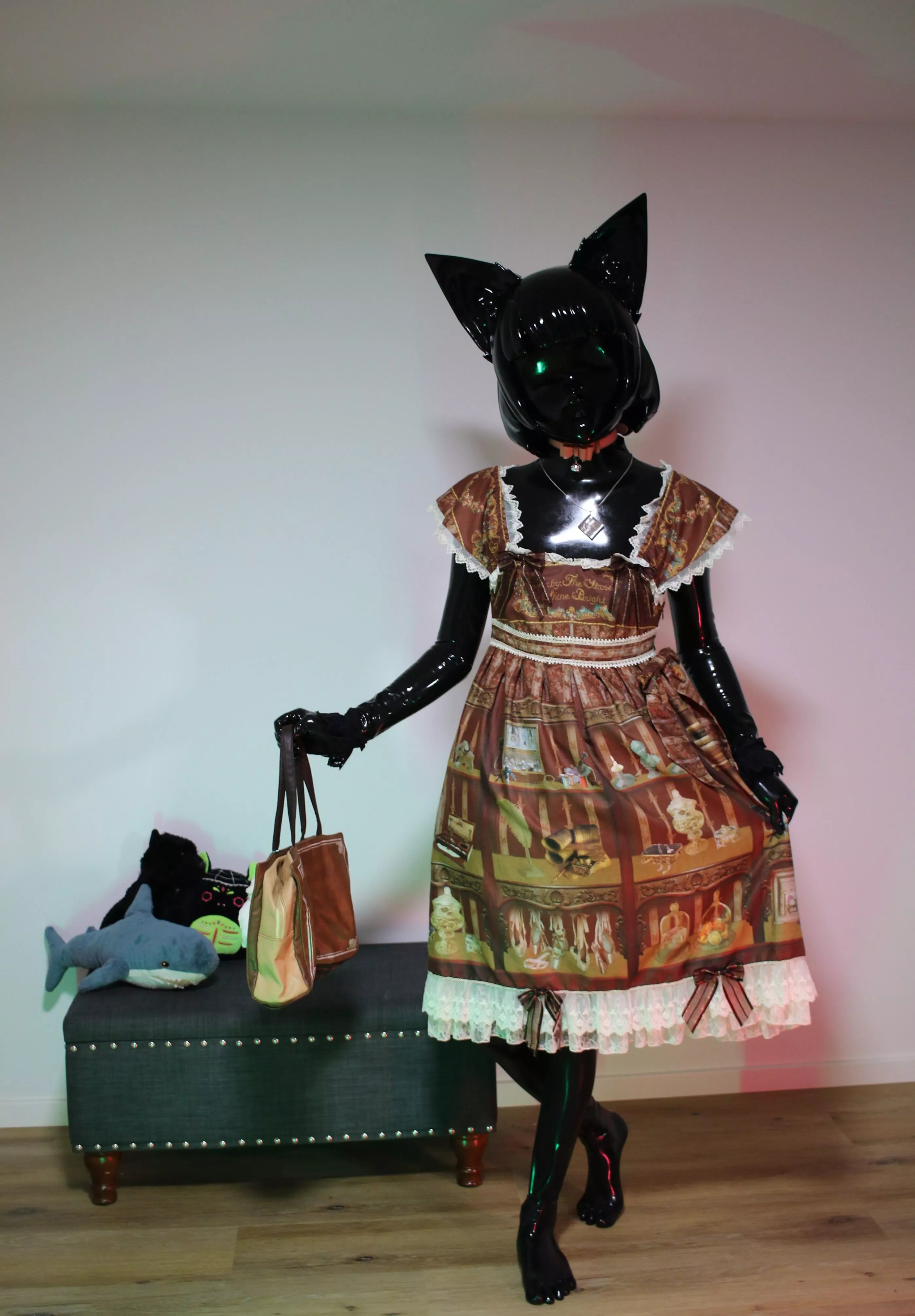 I'm ready, where do ya wanna go first? 🖤 (👘 + 📸: @drone-0635)