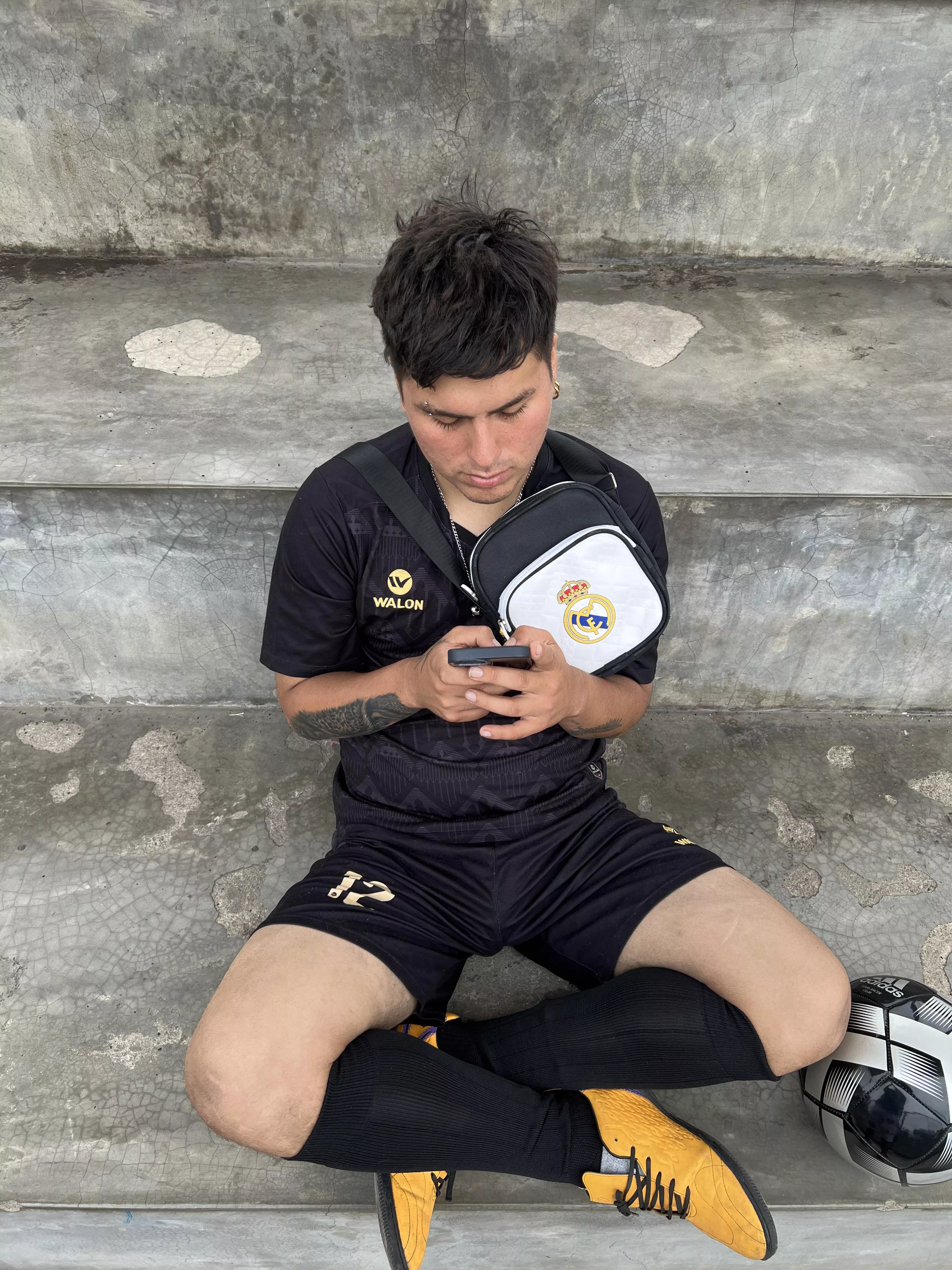 I'm sure you won't be able to handle the smell in these socks, they're sweaty from today's game haha.