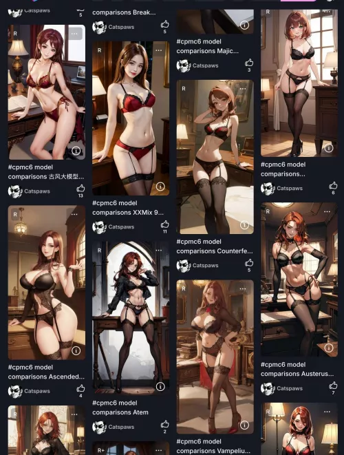 Image Model Comparisons Collection #6 ~255 images (link in comments)