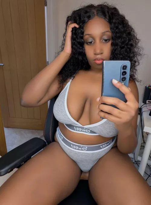 Imagine I’m wearing this under your hoodie for movie night 🤭