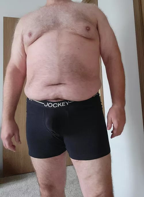 In my jockey boxer briefs