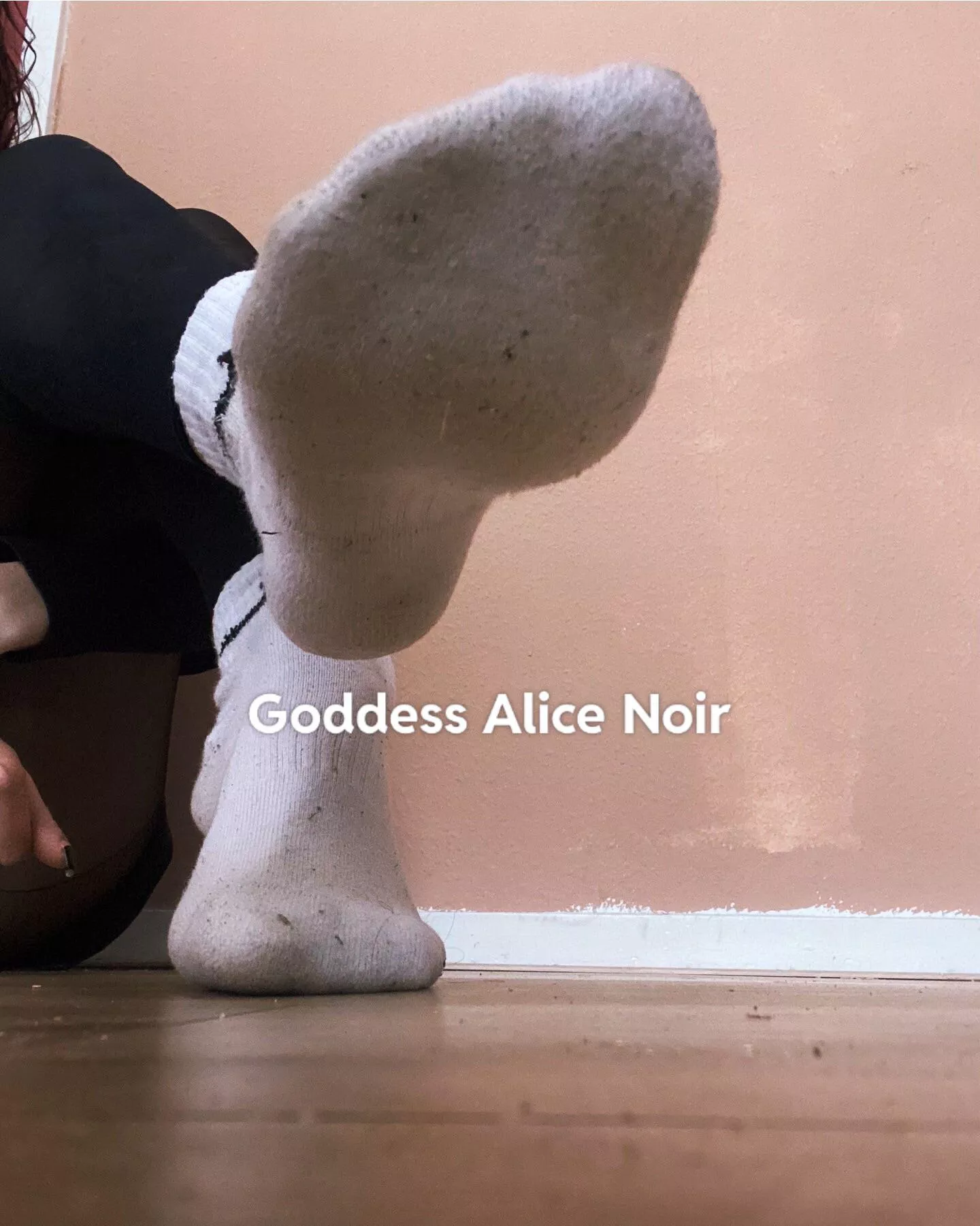 Is it just me or are my white Nike socks irresistible to watch.