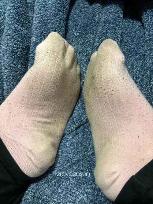 I've had these socks on for three days can you guess what they smell like? 🤤 