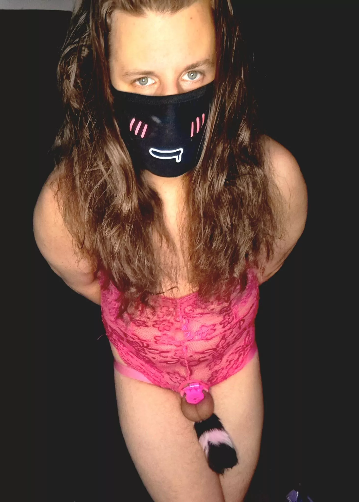  Keep me plugged and lock forever 😍
