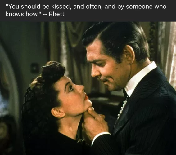 Kissing is one of my favorite things. Give me a good ol fashioned make out sesh anytime!