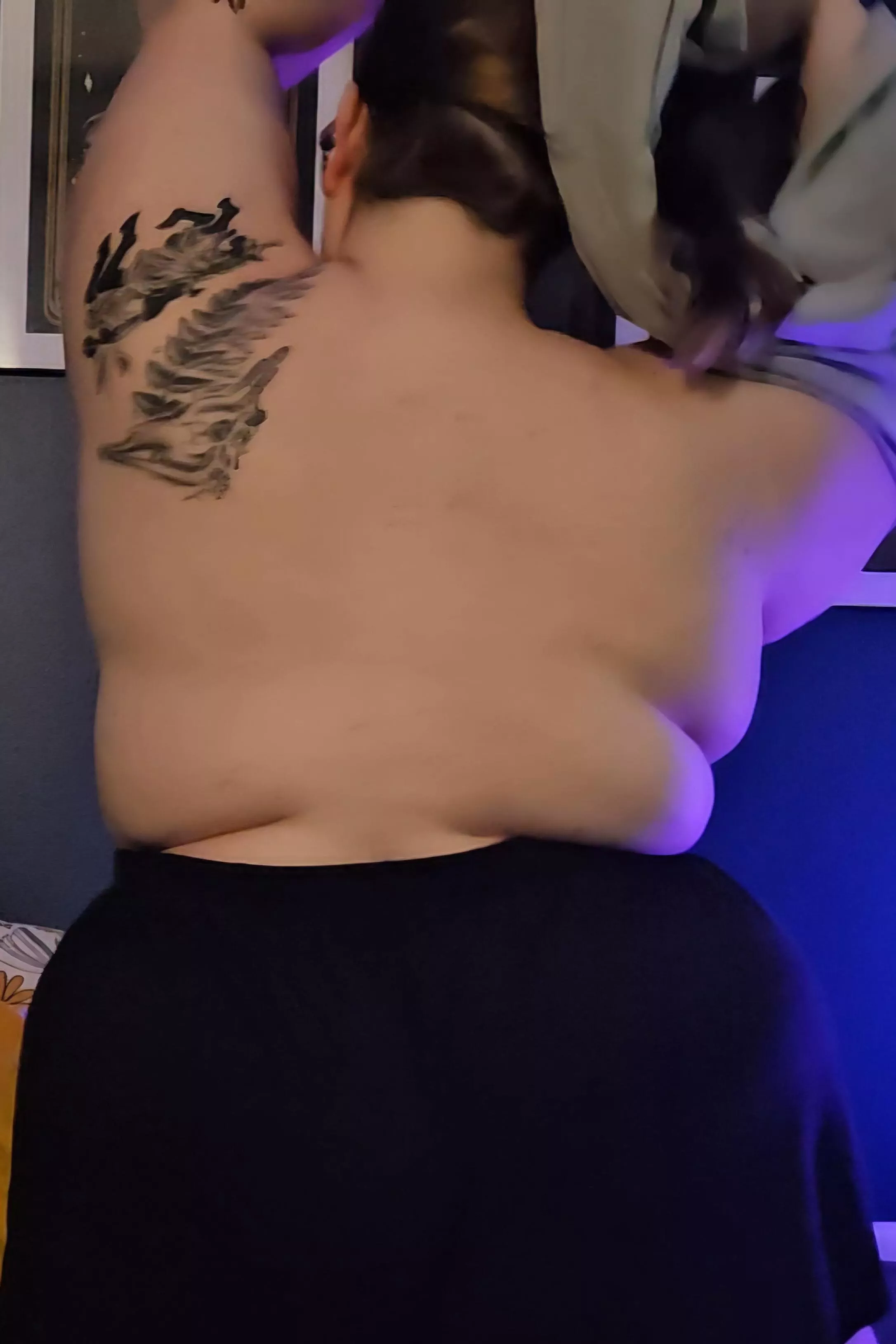 Let me strip down and get comfy for you