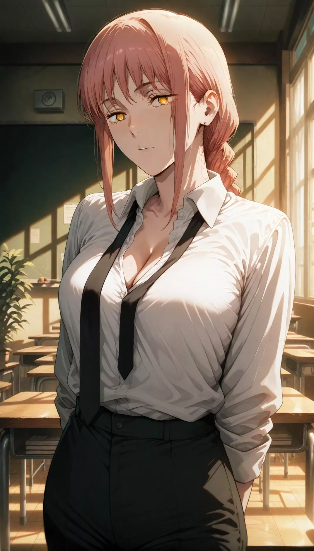 Long day at work (Yodayo AI)