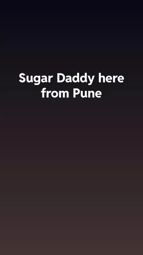 Looking for a sugar baby 