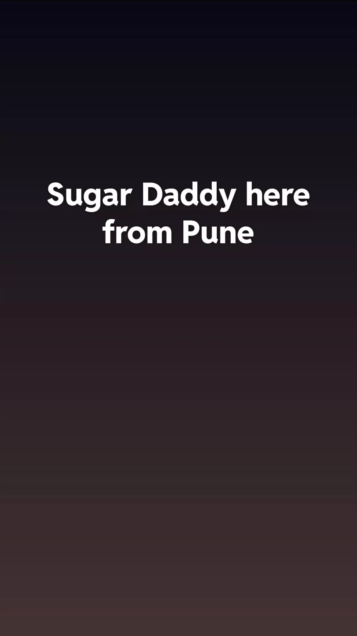 Looking for a sugar baby 