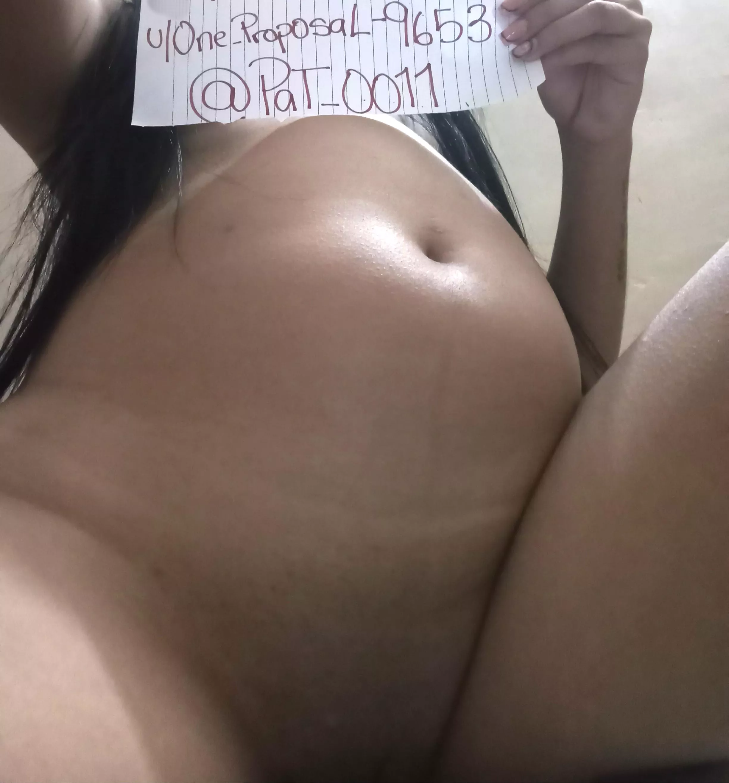 My first pregnancy, how beautiful and horny it is.