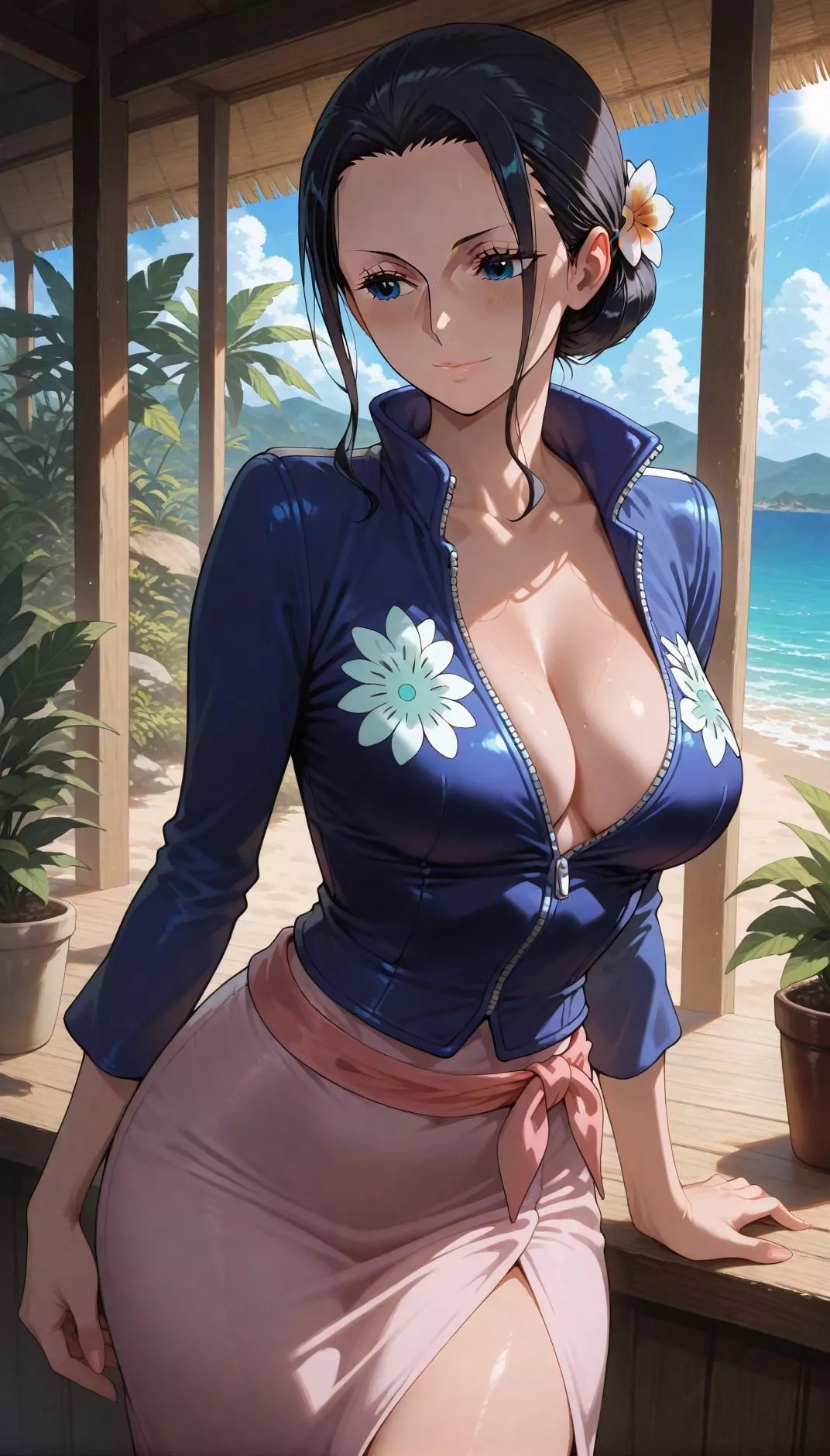 Nico Robin takes a break