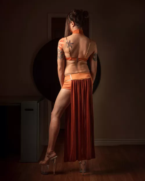 Nothing wrong with Princess Leia wearing heels
