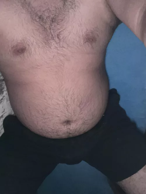 Plenty of space between my legs tonight